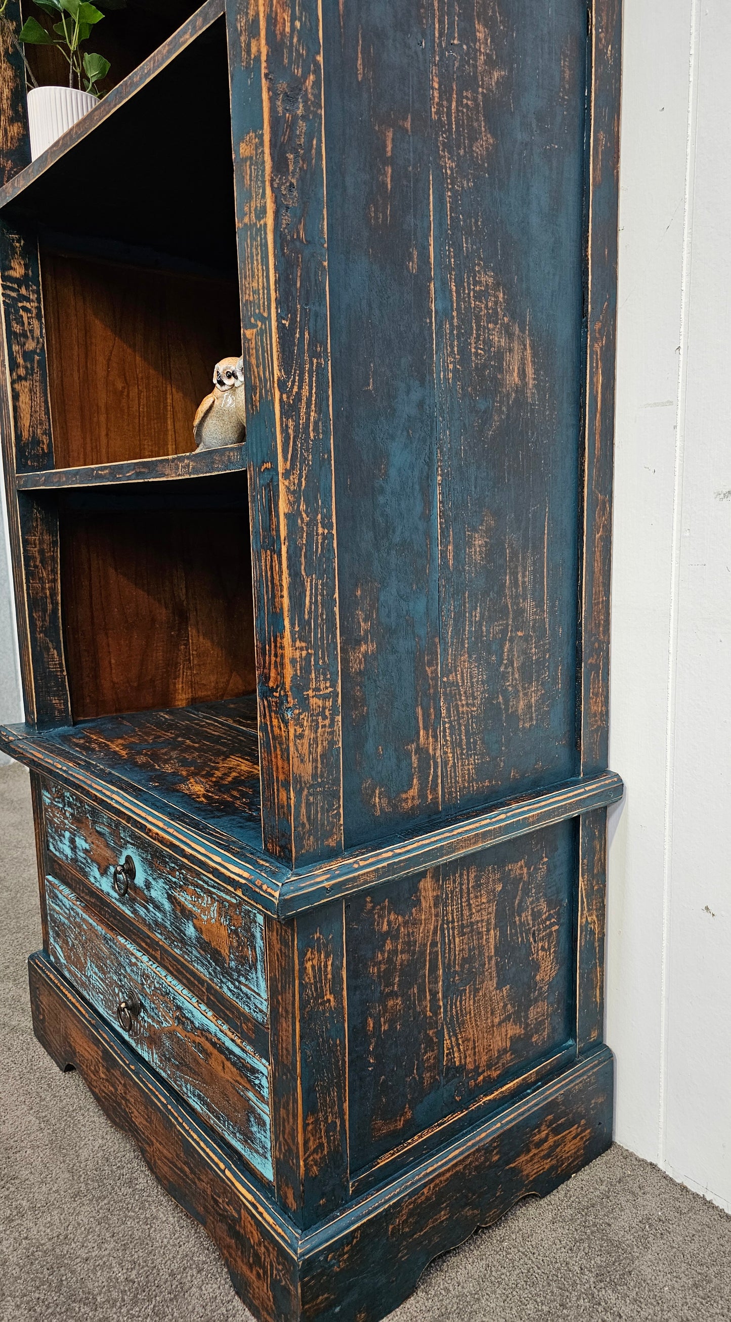 Oak Display Cabinet