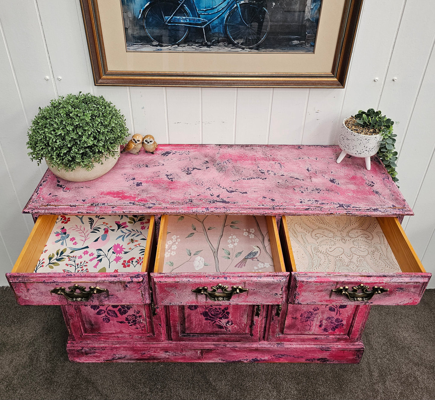Bloomin' Pink Patina