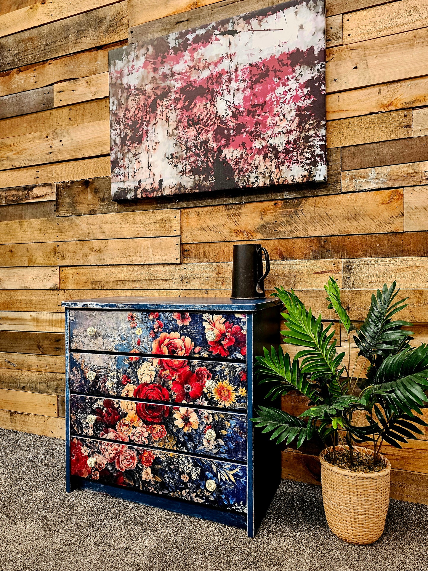 Rustic Timber Wall