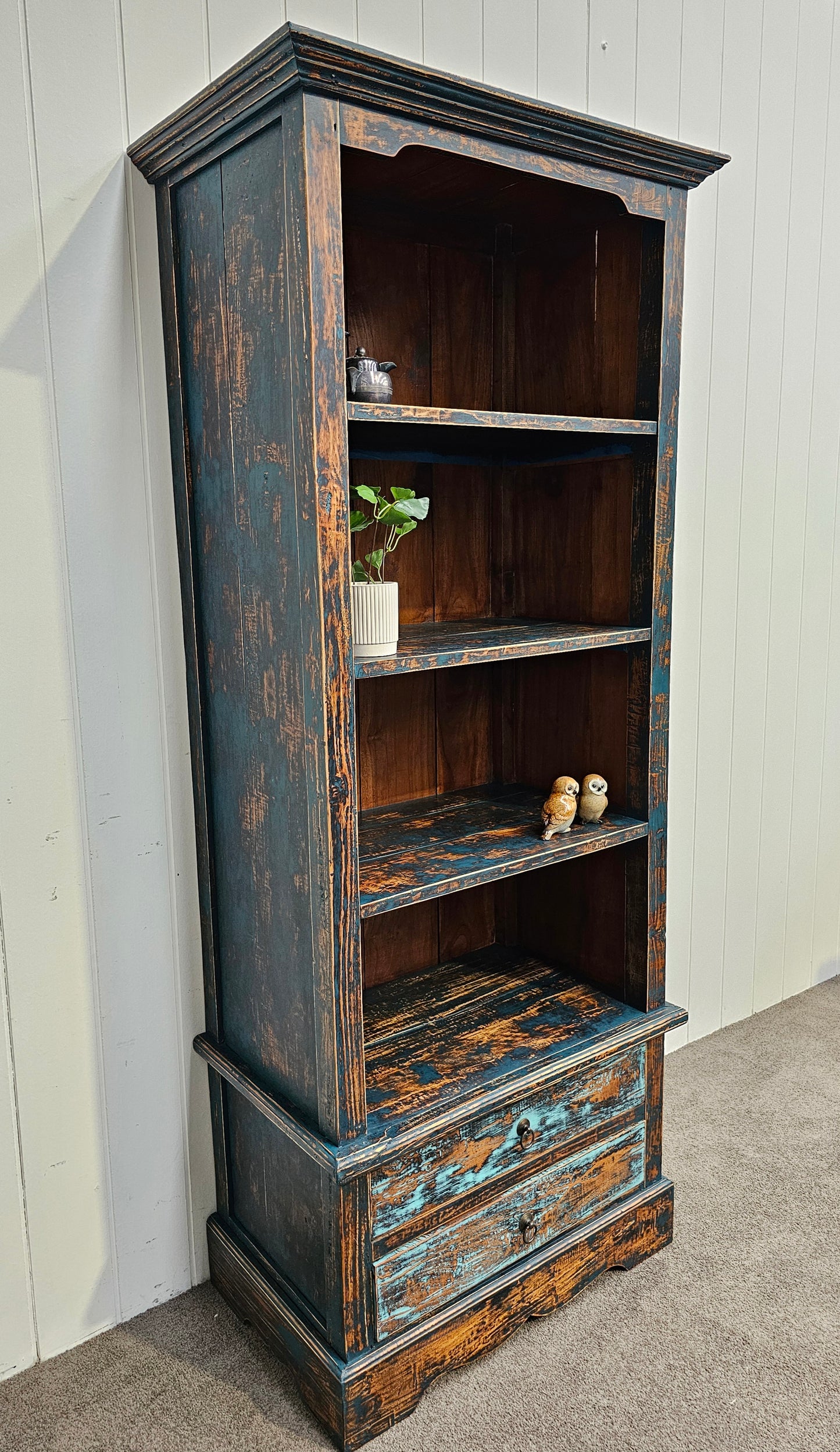 Oak Display Cabinet