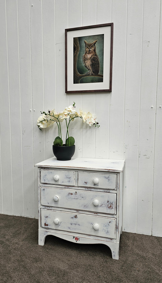 Distressed Side Table