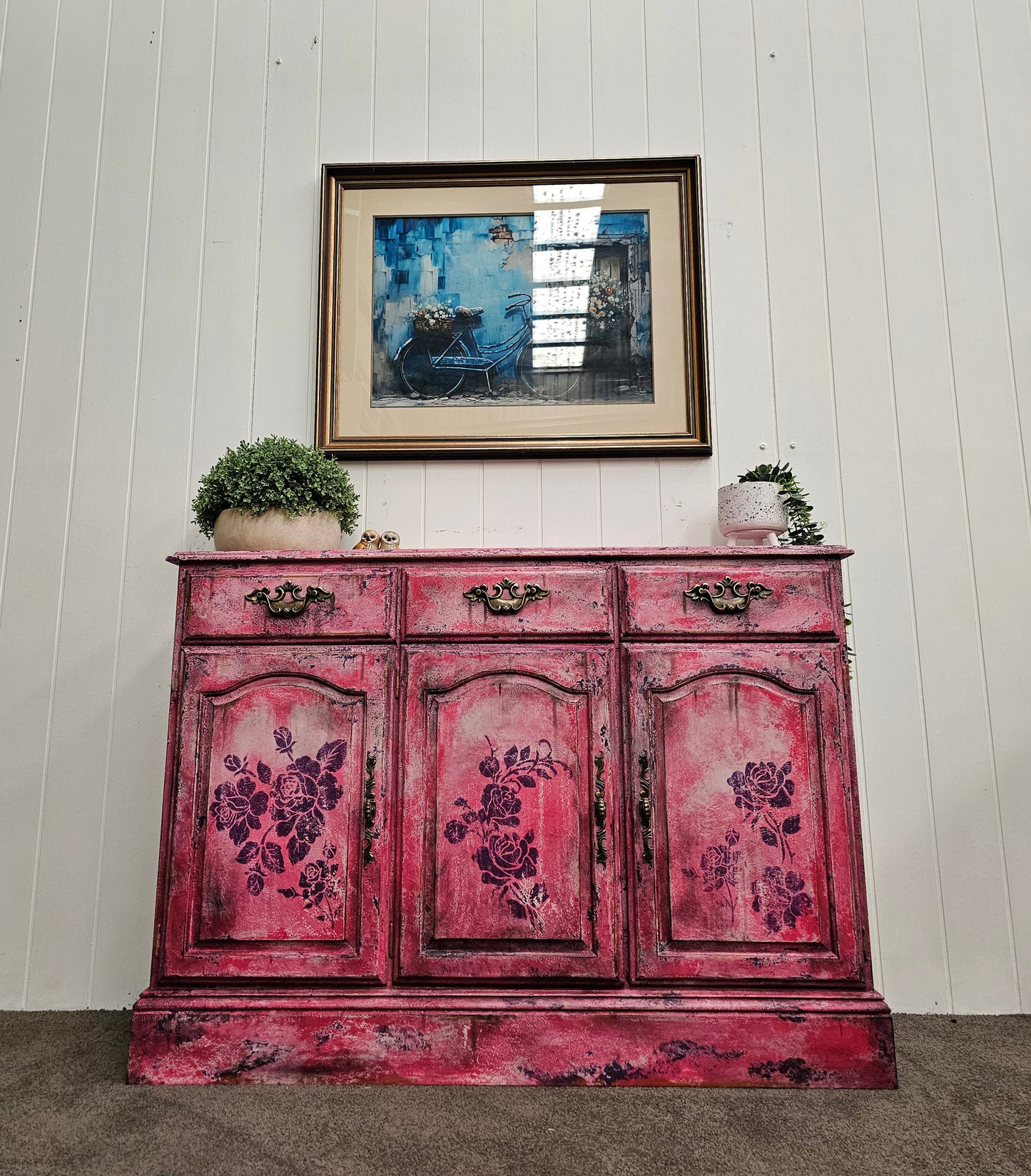 Bloomin' Pink Patina