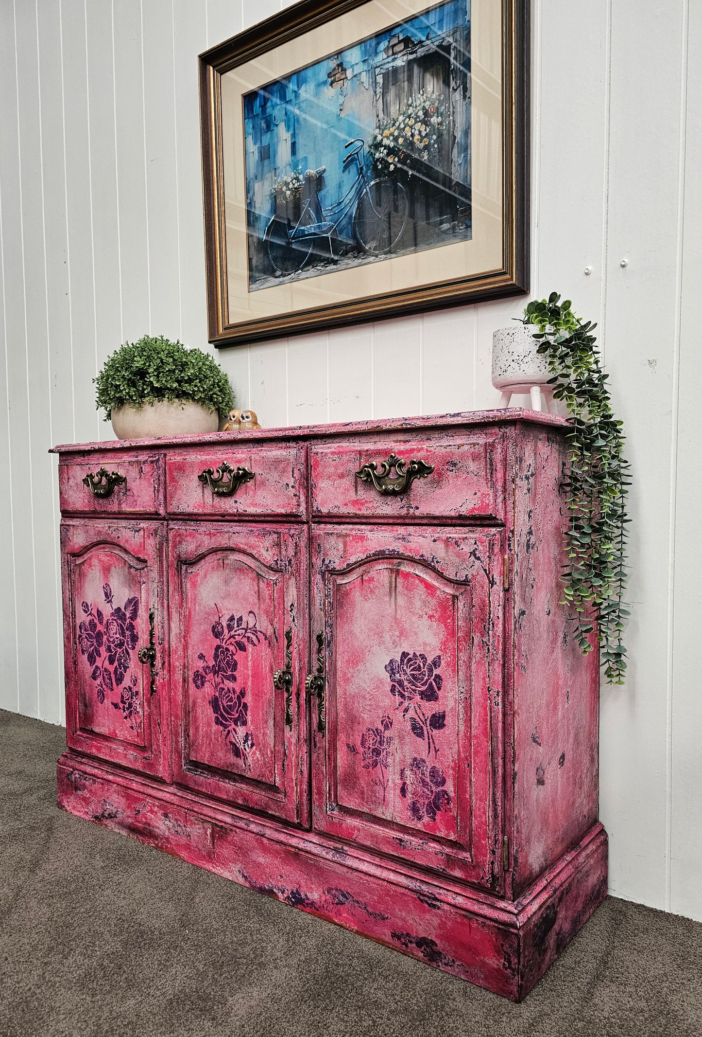 Bloomin' Pink Patina