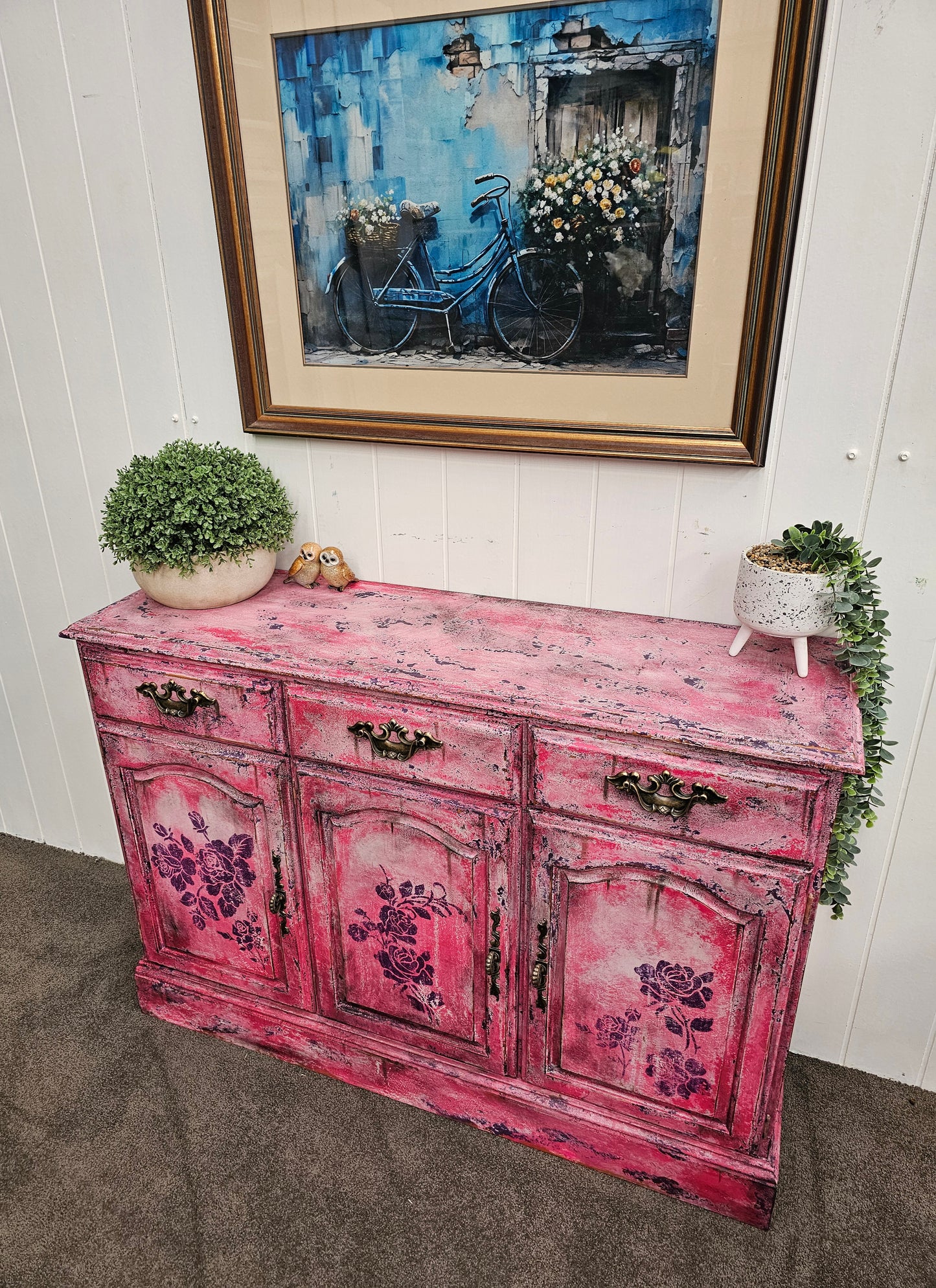 Bloomin' Pink Patina