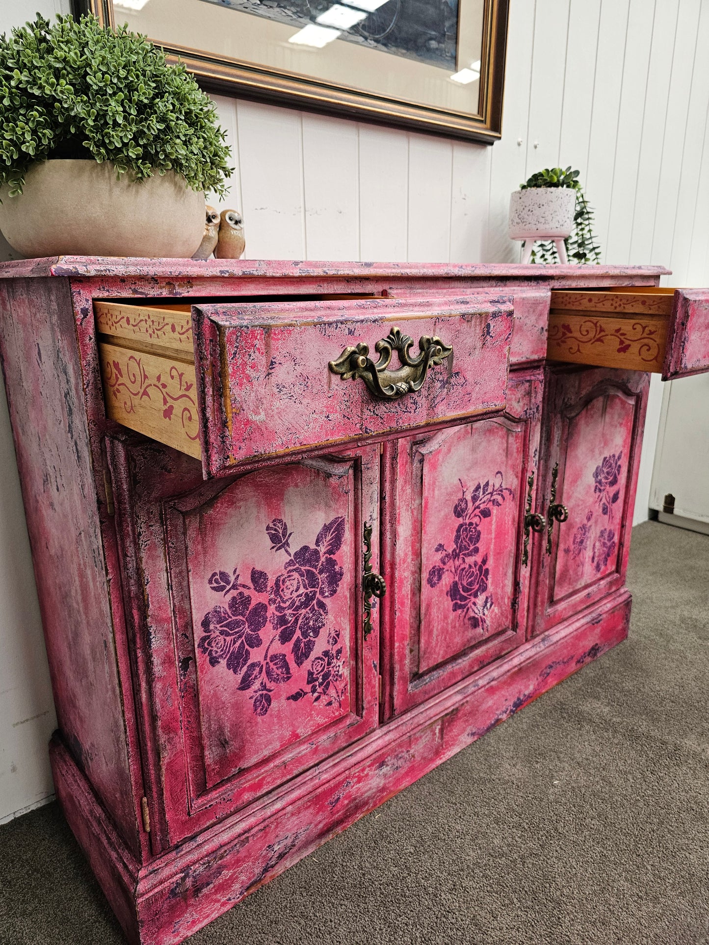 Bloomin' Pink Patina
