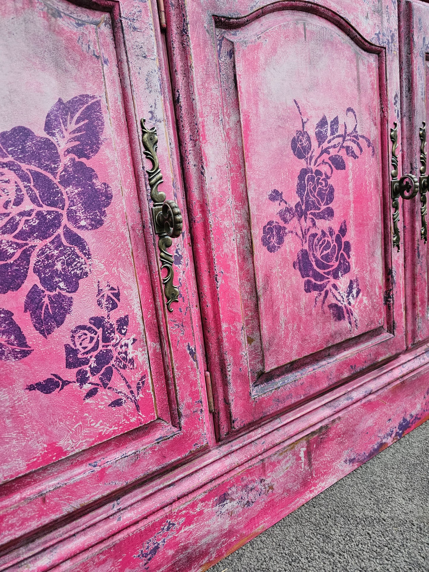 Bloomin' Pink Patina