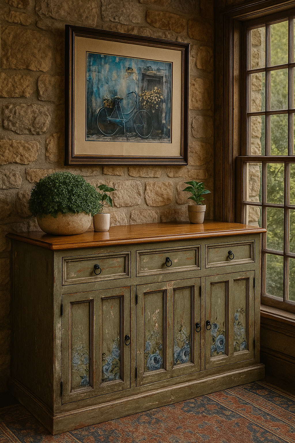 Wildflower Vintage Buffet
